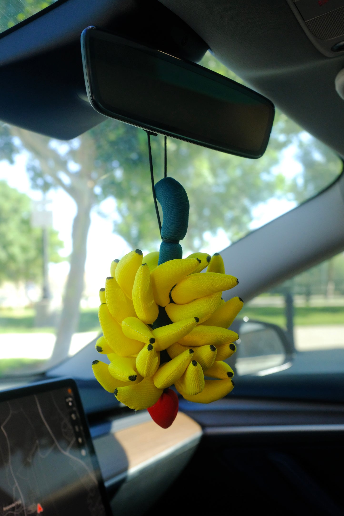 HappyBanana 🍌 Plush Car Charm